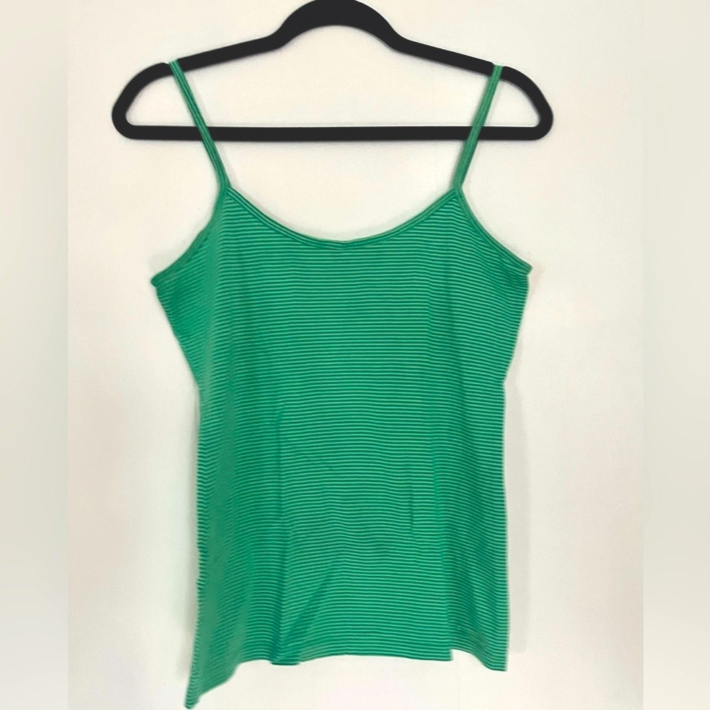 Patagonia ~ Spaghetti strap, Casual, Stripped Athletic Tank Top